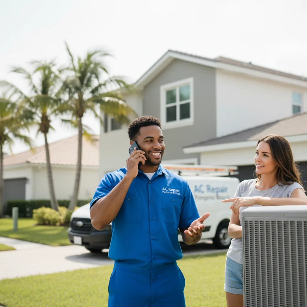 AC Repair Pompano Beach customer support in Trophy Club